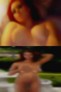 Mistress or naughty naked wife.
